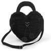 Black Heart Corseted Gothic Purse