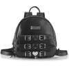 Silver Hearts Mini Backpack