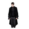 Devil's Fashion Black Velvet Tailcoat