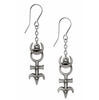 Dr. Dee's Monad Pendant Earrings – Gothic Alchemy Jewelry