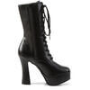 Electra-1020 Black PU Boots