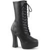 ELECTRA-1020 Black Pu Boots