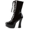 Electra-1020 Black Patent Boots