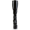ELECTRA-2000Z Black Patent Knee High Boots