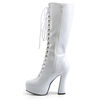 ELECTRA-2020 White Platform Boots