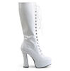 ELECTRA-2020 White Platform Boots