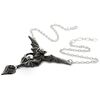 Evil-ution Pendant Triple Bat Necklace