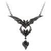Evil-ution Pendant Triple Bat Necklace