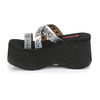 FUNN-19 Hologram Platform Sandals