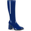 GOGO-300 Navy Blue Gogo Boots