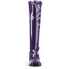 GOGO-300 Purple Patent Knee-High GoGo Boots