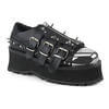 GRAVEDIGGER-03 Metal Toe Cap Gothic Platform Shoes
