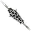 Hex Coffin Bracelet Wrist Chain