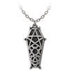 Hex Coffin Neckwear Pendant Necklace