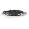 Hex Spike Leather Choker