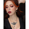 Immortal Ayesha Winged Skull Necklace
