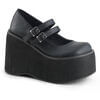 KERA-08 Black Platform Shoes