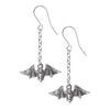 Kiss the Night Bat Earrings - Rivithead.com