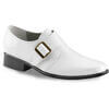 LOAFER-12 White Loafer Shoes