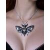 Lunar Moth Moon Phase Necklace