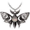 Lunar Moth Moon Phase Necklace