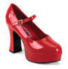 MARYJANE-50 Red Platform Heels