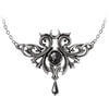 Midnight Memorial Baroque Gothic Pendant Necklace