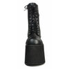 MONSTER-10 Black Platform Boots