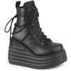 MORTE-65 - Ankle High Wedge Boots