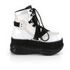 NEPTUNE-181 Men's White Platform Boots