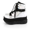 NEPTUNE-181 Men's White Platform Boots