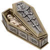 Gothic Nosferatu Figurine with Vampire Casket