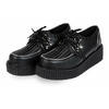 CREEPER-113 Pinstripe PU Creepers