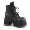 Ranger-102 Women's Black Platform Boots by Demonia