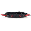 Red and Black Spiked Choker