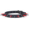 Red and Black Spiked Choker