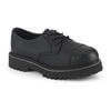 RIOT-03 Vegan Leather Steel Toe Men's Shoes
