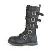 RIOT-18 Leather Steel Toe Combat Boots