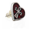 Sacred Heart Earring Stud