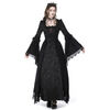Shadow Empress - Long Elegant Gothic Dress