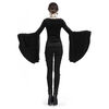 Shadowveil Bell Sleeve Gothic Top