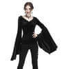 Shadowveil Bell Sleeve Gothic Top