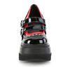 SHAKER-27 Red Maryjane Platforms