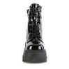 SHAKER-52 Black Patent Boots