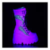 SHAKER-70 White Platform Boots