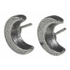 Sickle Moon Earring Studs