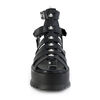 SLACKER-18 Gothic Gladiator Sandals