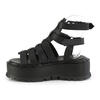 SLACKER-18 Gothic Gladiator Sandals