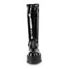 SLACKER-200 Black Patent Boots