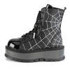 SLACKER-88 Spiderweb Platform Boots